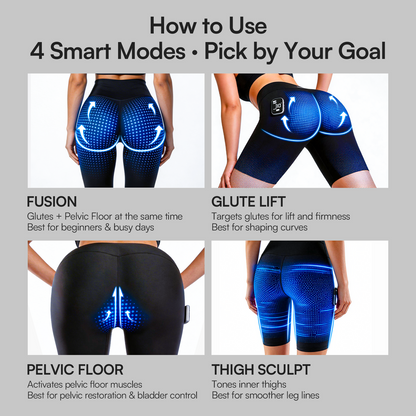 VASEIKO CURVIFY EMS Toning Shorts