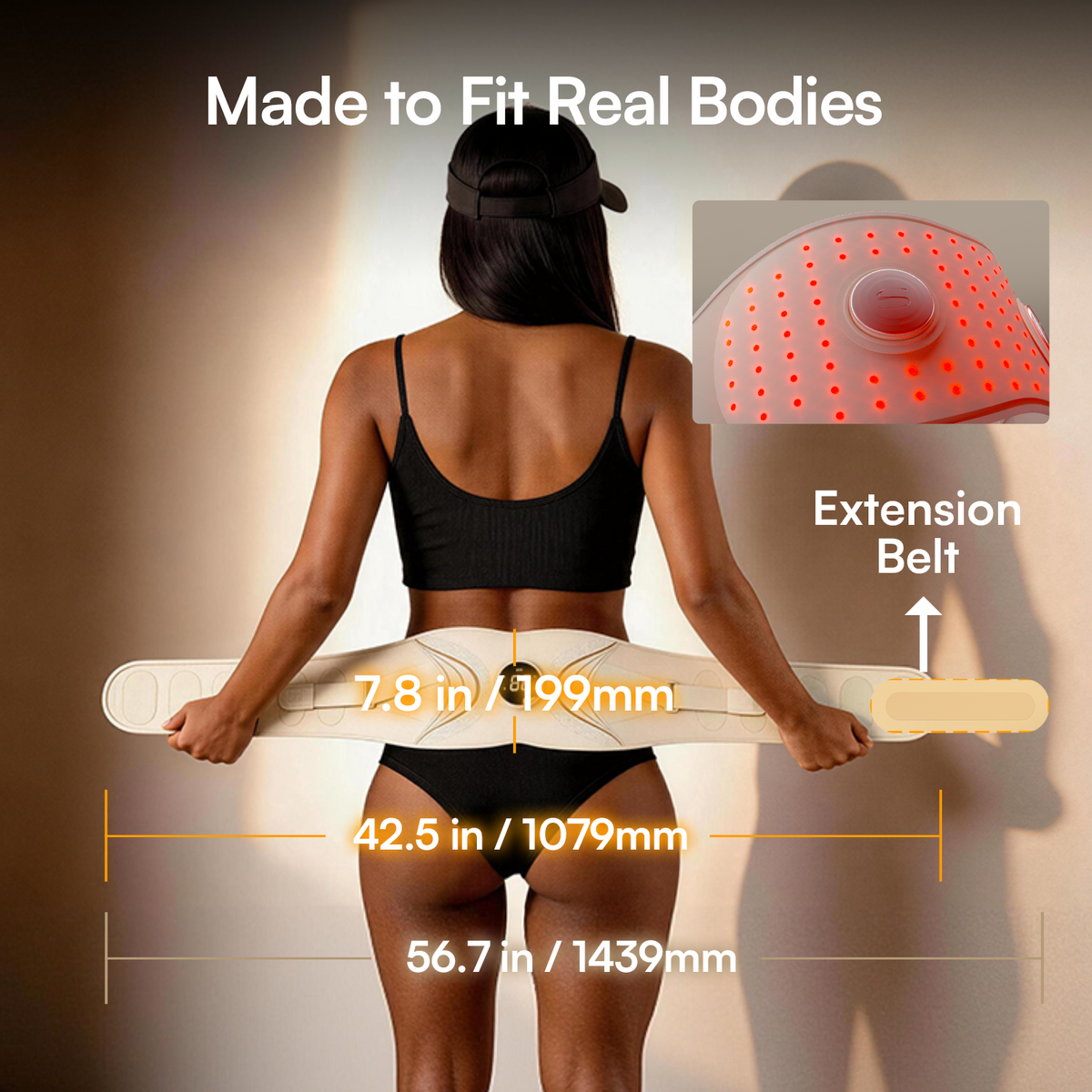 VASEIKO PULSE Red Light EMS Core Belt